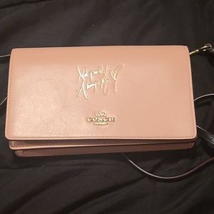 Selena Quote Foldover Crossbody Clutch by Coach